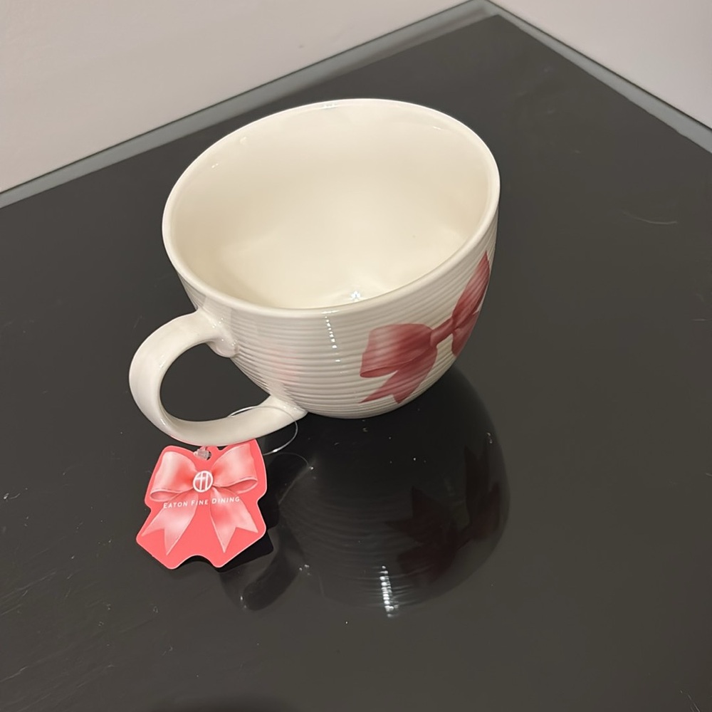 Pink bow cup coquette - Picture 3 of 3